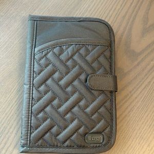 Grey lug Travel Wallet